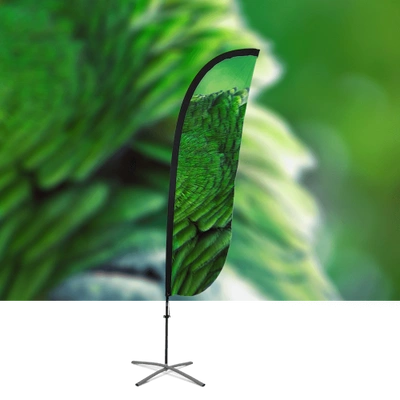 Feather Flag With Base