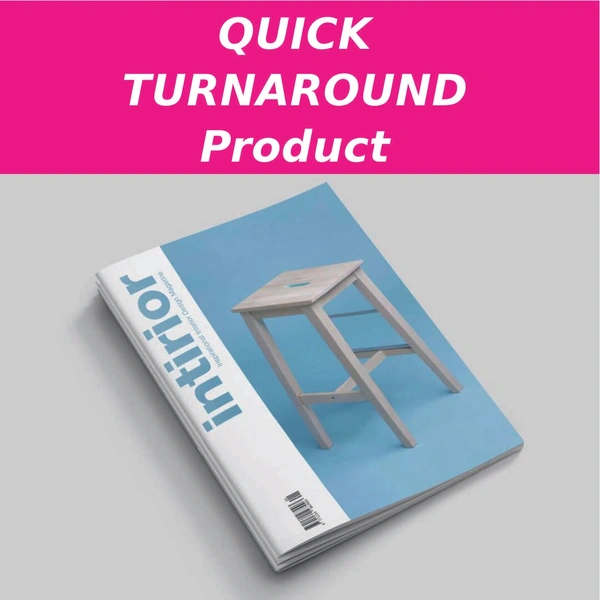  Quick Turnaround Product  -  Stapled Booklets  -  Full Colour